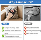 2 Pcs Newly Upgraded Electrostatic Pet Hair Removal Glove,Magic Brush Pet Hair Remover for Cats & Dogs,Reusable Pet Hair Remover Gloves for Couch Carpet Car Seat Laundry