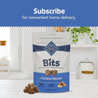 Blue Buffalo Bits Soft Dog Treats for Training, Made With Natural Ingredients & Enhanced with DHA, Chicken Recipe, 4-oz Bag