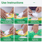 Alligator Interactive Dog Toys, Motion Activated Plush Dog Toys to Keep Dogs Busy, Wiggling Tail Interactive Dog Toy for Small/Medium/Large Dogs, USB Rechargeable Puppy Toys