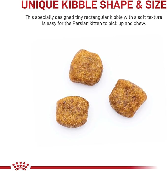 Royal Canin Feline Breed Nutrition Persian Kitten Dry Cat Food, 3 lb Bag
