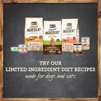 Merrick Limited Ingredient Diet Premium Grain Free And Natural Canned Pate Wet Cat Food, Chicken Recipe - (Pack of 24) 5 oz. Cans