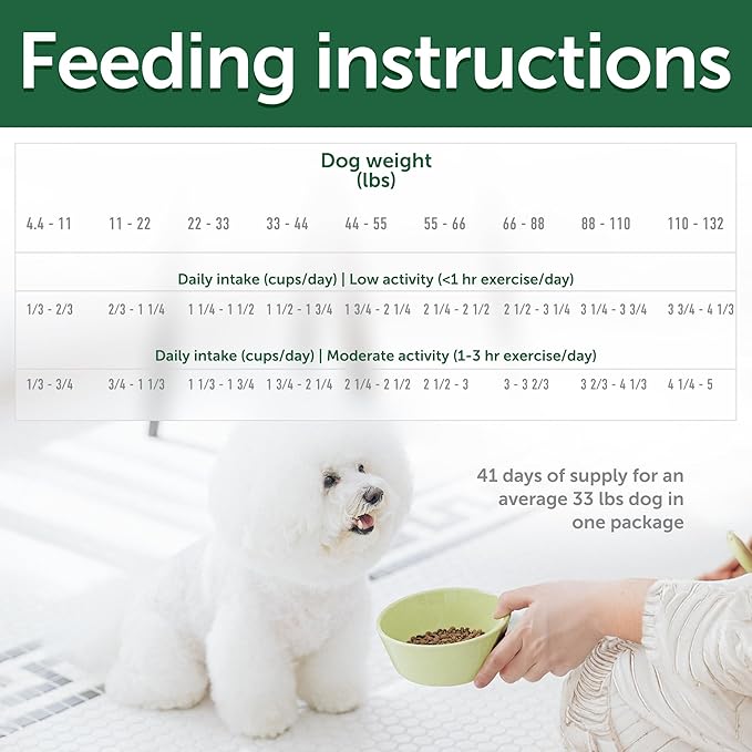 Nature's Protection Superior Care White Dogs Rice Based Dry Dog Food - High Protein, Tear Stain Dog Food for All Breeds Light Coated All Life Stages Dogs, Fresh Pet Meal, Insect, 22 lb