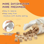 Jungle Calling Freeze Dried Cat Treats, 9.17 oz Single Ingredient Duck Meat for Cats Puppy Dogs, High Protein Food Topper Cube Healthy Dog Treat, Rawhide Free Snacks for Training Bites