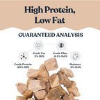 hotspot pets Freeze Dried Tuna Treats for Cats & Dogs - Made in USA, 1lb Value Bag, Single Ingredient, All Natural -Healthy, High Protein, Perfect for Training, Topper or Snack