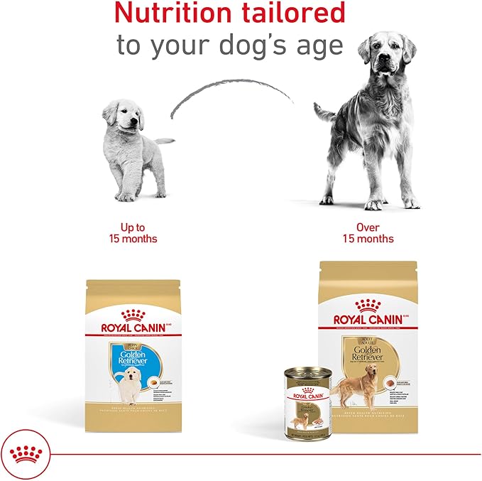 Royal Canin Golden Retriever Adult Dry Dog Food, 30 lb bag