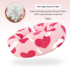 Dog Beds for Small Dogs Pink Princess Round Calming Anti Anxiety Doggie Bed Small Cute Puppy Bed 23 Inch