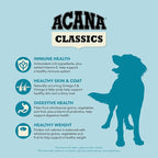 ACANA Classics Dry Dog Food Salmon and Barley Recipe 4lb Bag