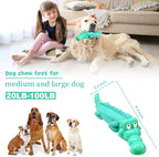 Large Dog Chew Toys for Aggressive Chewers： Almost Indestructible Dog Toy to Keep Them Busy & Reduce Boredom-Gift Toys for Small Medium, Large Breed