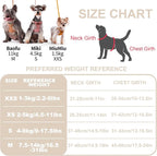 Puppytie No Pull Dog Harness with Multifunction Dog Leash,Soft Adjustable No Choke Escape Proof Pet Harness Vest for Medium Dogs,Glossy Pearl White,M