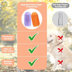 Dog Toothbrush Finger Toothbrush Dog Tooth Brushing Kit 8Pack Dog Finger Toothbrush for Dog Teeth Cleaning&Dog Dental Care Dog Tooth Brush Dog Toothbrush Kit Pet Toothbrush