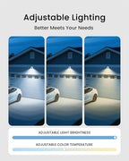 youkey 4K Wired Security Camera Outdoor, F1.0 Color24 Night Vision, Plug-in Cameras for Home Security Outside, 24/7 Continuous Recording, 130°FOV, 2.4/5GHz WiFi 6, Bluetooth Pairing, No Monthly Fees