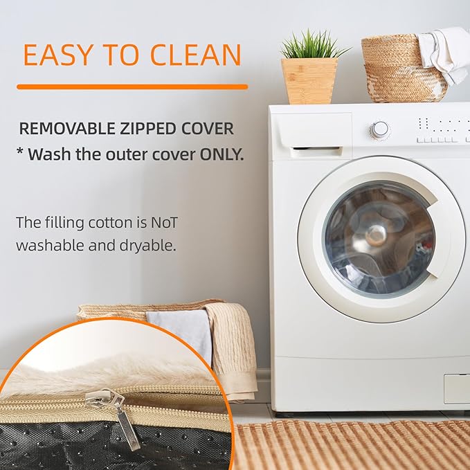 Self Warming Cat Mat Self Heating Cat Bed 24" x 18" Thermal Cat Mat Extra Warm Dog Bed Cat Beds for Indoor and Outdoor Cats Pet Heating Pad for Kittens Small Puppy Pets with Washable Removable Cover