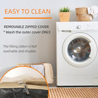 Self Warming Cat Mat Self Heating Cat Bed 24" x 18" Thermal Cat Mat Extra Warm Dog Bed Cat Beds for Indoor and Outdoor Cats Pet Heating Pad for Kittens Small Puppy Pets with Washable Removable Cover