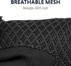 Ruffwear, Grip Trex Dog Shoes, Non-Slip Boots for Hot Pavement & Snow, Weatherproof Paw Protection with Breathable Mesh, Rugged Sole for Hiking, Obsidian Black, 2.25"