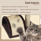 Cat Tree Tower with Cat Scratching Post for Indoor Cats,Activity Centre Climbing Tree Cat Furniture with Playful Toy Balls,Grey