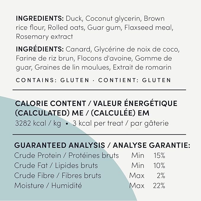 Crumps' Naturals Mini Trainers Semi-Moist Duck 10.6oz
