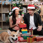 Squeaky Dog Toys - Plush Tug of War with Crinkle Paper, Interactive Pull Toy for Puppies to Large Dogs