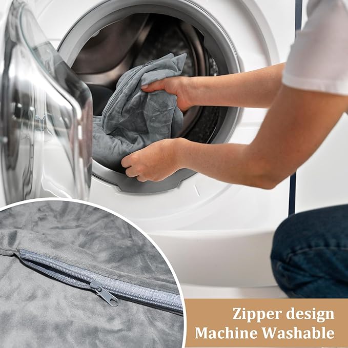 Heating Pad for Cats, Waterproof Electric Heated Cat Bed Indoor with Chew Resistant Cord, Soft Washable Cover, Two Level Adjustable Temperature Pet Bed Warmer-Medium 17.7x17.7x0.5, (Grey)