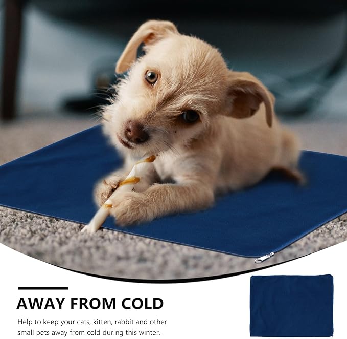 Ipetboom Pet Heating Pad Cat Heating Pad Pet Mat Cat Electric Mat Cover Dog Heating Pad Comfort Pet Dog Bed External Cover for Winter Warm Pet Dogs Cats