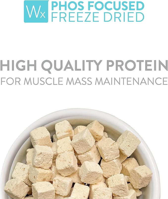 Weruva Wx Phos Focused Freeze Dried, Chicken Breast & Tilapia Formula, 7oz Bag