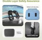 Expandable Cat Backpack,Cat Bubble Backpack Carrier for Carrying Cats, Pets and Small Dogs,Airline-Approved,Designed for Travel, Hiking, Walking,Car （Blue