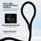 Lynxking Dog Leash Slip Lead Reflective Breathable Rope Comfortable Strong No Pull Slip On Pet Training Lead for Dogs