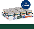Hill's Prescription Diet m/d GlucoSupport Chicken & Liver Stew Canned Cat Food, Veterinary Diet, 2.9 oz., 24-Pack Wet Food