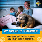 Tibetan Dog Chew Yak Cheese Sticks (1 Large Chew) - Natural, Handmade Large Dog Treats, Long-Lasting, Easy Digest, Ideal for Aggressive Chewers, Supports Oral Health, Grain and Gluten Free