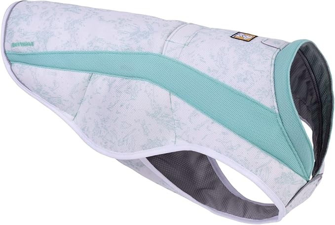 Ruffwear, Swamp Cooler Dog Vest, Evaporative Cooling for Hot Weather, Compatible with Most Harnesses, Sage Green, XX-Small