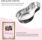 RIZZARI Gravity Water Bowl Dispenser for Cats: 4L White Automatic Stainless Steel Dog Feeder Without Filter - for 8-20LB Elderly Pets with Joint Spine Pain - for Kitchen Bedroom