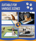 Large Puppy Pee Pads 22x36 Inch 100-Pack | Extra Absorbent Potty Training Pads for Dogs | Leakproof Quick-Dry & Odor Blocking Pet Housebreaking Supplies