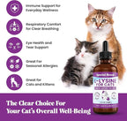 Special Breed L-Lysine for Cats & Kittens – Immune, Respiratory & Eye Health Support – Liquid Cat Supplement with Astragalus, Burdock, Atractylodes, Dangshen & Vitamins A, B1, B2, B6 – 4oz (120mL)