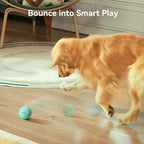Smart Interactive Dog Toys, Wicked Ball AIR, 3 Interactive Modes, Automatic Moving, Bouncing, and Rotating, E-TPU Material, IPX7 Waterproof for Medium and Large Dogs