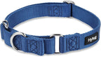 Hyhug Martingale Collar for Dogs Large Blue |Escape - Proof Heavy Duty Nylon Durable No Pull, Ideal for Training & Daily Walks