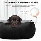 INVENHO X-Large Dog Bed Rectangle Washable Orthopedic Soft Calming Sleeping Durable Pet Cuddler with Anti-Slip Bottom
