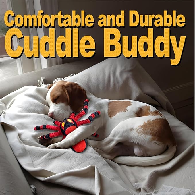 LEGEND SANDY Dog Toys for Aggressive Chewers, Large Dog Toys to Keep Them Busy, Interactive Pet Toys, Squeaky Puppies Toys, Tug of War Puppy Toy, Crinkle Doggeis Toy