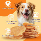 Jungle Calling Dog Treats - Single Ingredient Chicken Chips, Crunchy Jerky Training Treats for Dogs, 6 oz