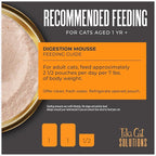 Tiki Cat Solutions Mousse Multipack Wet Cat Food, Digestion, Chicken & Egg, 2.4 oz. Pouch (12 Count)