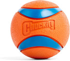 Chuckit! Ultra Ball Dog Toy with Chuckit! Cleaning Bucket Bundle, Bouncy Fetch Pet Toys For Dogs 20-60 lbs, Interactive Dog Toys, Durable Rubber, Size Medium, 2.5-inch Diameter, 8-Pack of Balls