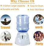 Automatic Dog Water Dispenser, 3 Gallon| 11L Gravity Automatic Pet Water Dispenser Station, Pet Waterer for Dogs and Cats, Large Capacity Water Feeder