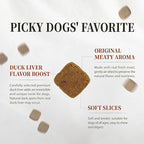 Herz Air-Dried Dog Food Lamb & Duck Liver Recipe 1 lb, All-Natural, High-Protein, Grain-Free, Limited Ingredients, Complete & Balanced, Premium Canine Cuisine