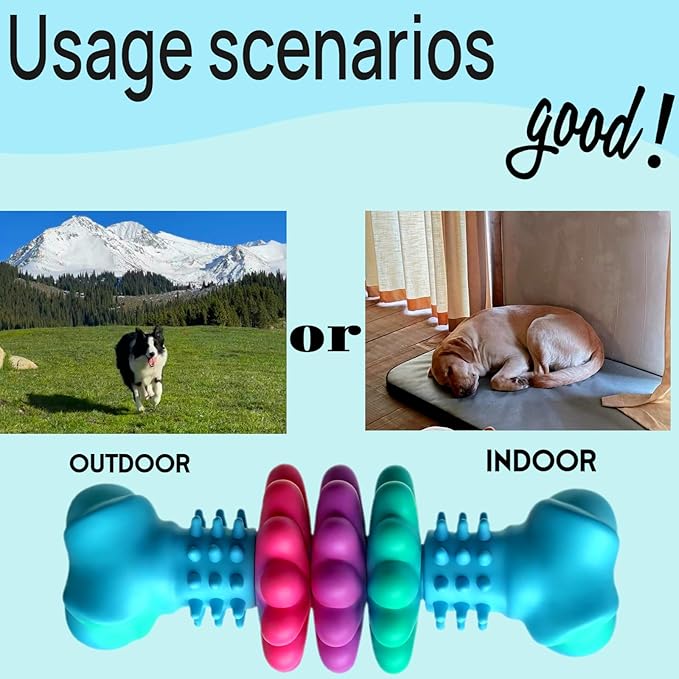 Puppy Teething Toy – Dog Chew Toy for Small Dogs and Puppies, Interactive Puppy Toy for Teething, Dog Teeth Cleaning Aid