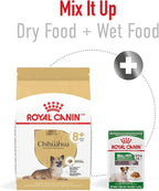 Royal Canin Chihuahua Adult 8+ Breed Specific Dry Dog Food for Senior Dogs, 2.5 lb. bag