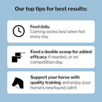 Formula 707 Calming Equine Supplement 10 lb Bag – 80 Servings – Anxiety Relief and Enhanced Focus for Horses – L-Tryptophan, Thiamine & Magnesium