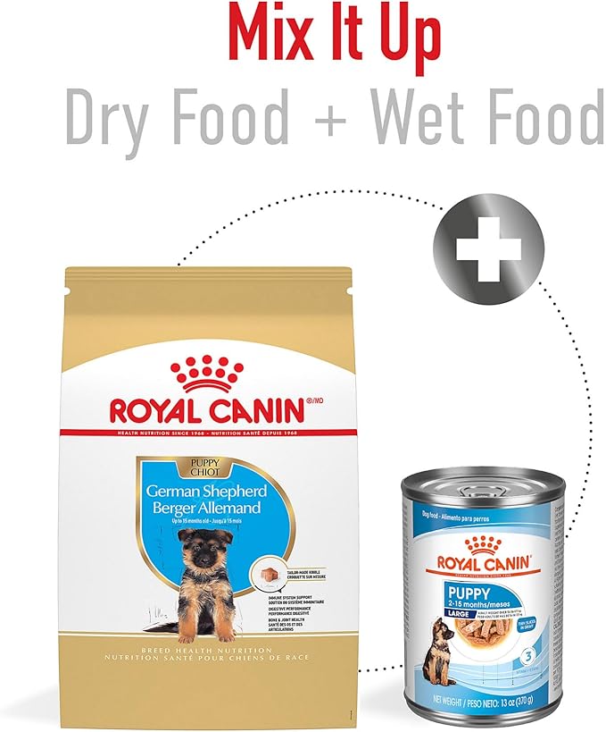 Royal Canin German Shepherd Puppy Breed Specific Dry Dog Food, 30 lb. bag