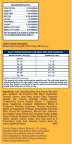 Natural Balance Limited Ingredient Adult Dry Dog Food with Healthy Grains, Reserve Duck & Brown Rice Recipe, 12 Pound (Pack of 1)