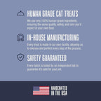 Whole Life Cat Just One Tuna Freeze Dried Cat Treats - Human Grade High Protein Food, Healthy Training Snacks, Freeze Dried Tuna Food Toppers, USA Made Natural Treats - 1.5 oz (Pack of 1)