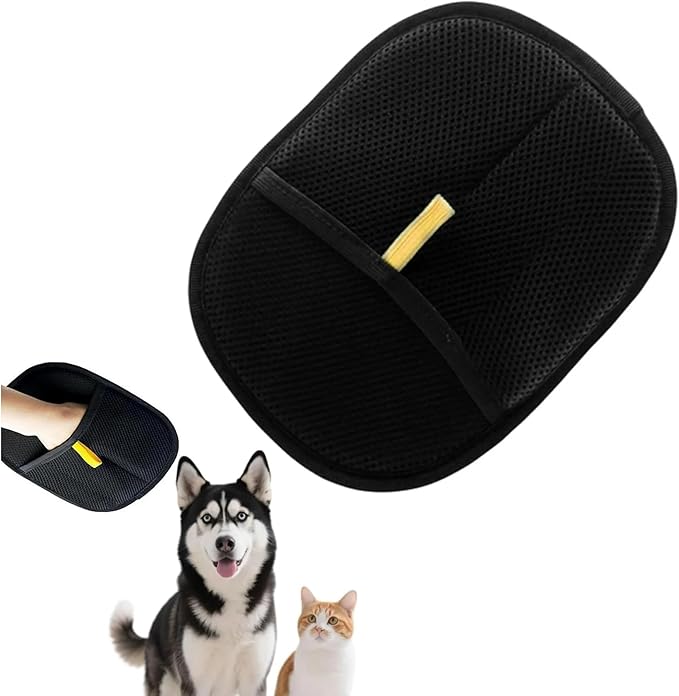 Pet Hair Removal Glove for Dogs & Cats, 2025 Upgraded electrostatic Pet Hair Gloves,Pet Hair Remover Tool for Sofas, Furniture, Carpets, car Seats, pet Grooming (1PCS)