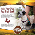 Smart Cookie All Natural Dog Treats - Wild Boar & Sweet Potato - Training Treats for Dogs with Allergies, Sensitive Stomachs - Soft Dog Treats, Chewy, Grain Free, Made in USA - 5oz Bag, Pack of 3