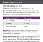Visbiome® Vet Advanced GI Care High Potency Probiotic for Dogs & Cats – 225B CFU, 8-Strain Formula – Refrigerated, Veterinarian Recommended, Clean Label Certified – 30 Packets